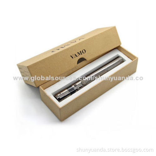 Electronic cigarette mod with variable voltage mod